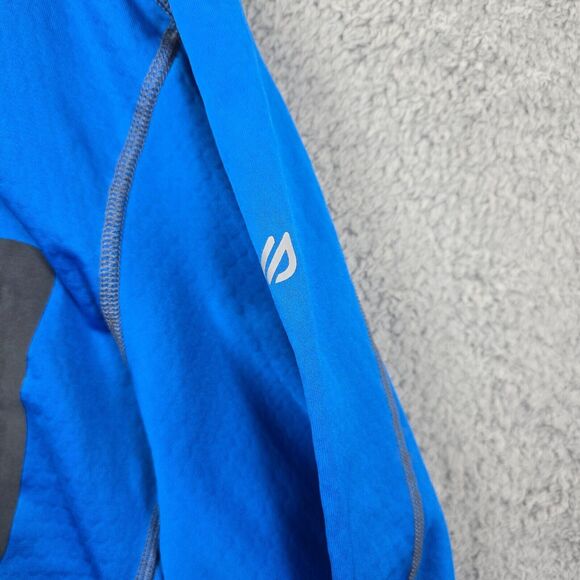 Eddie Bauer Men's Blue FreeHeat Quarter Zip Pullover Hiking Size L - Picture 6 of 12